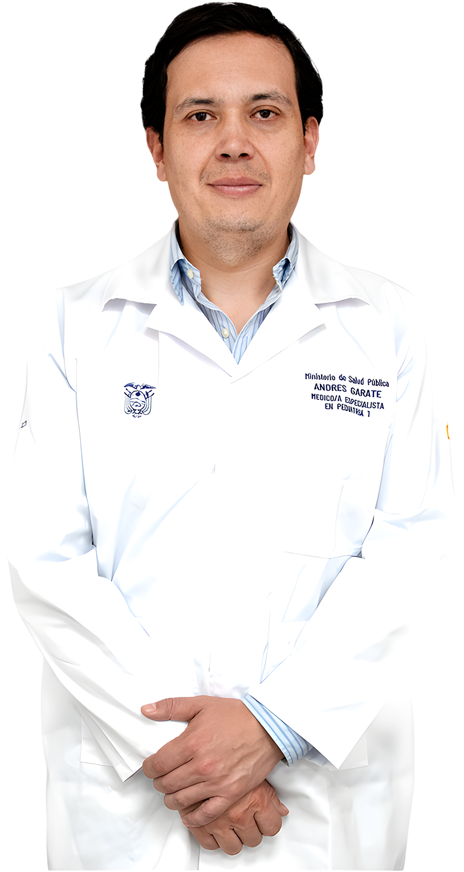 Foto del Dr. Andrés Gárate, especialista en Pediatría