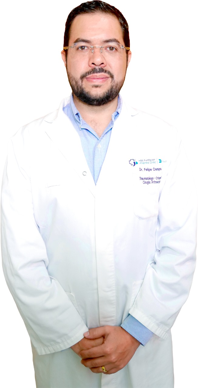 Foto del Dr. Felipe Crespo, especialista en Traumatología
