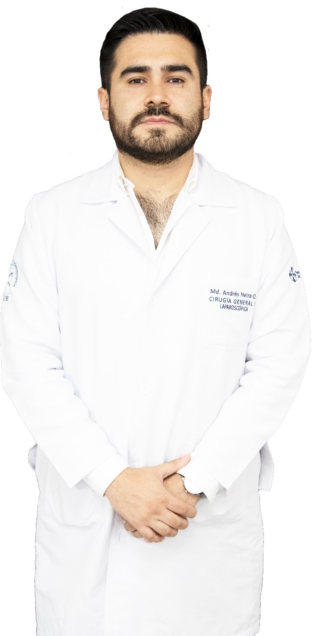 Foto del Dr. Fernando Andrés Neira Q., especialista en Cirugía General y Laparoscópica