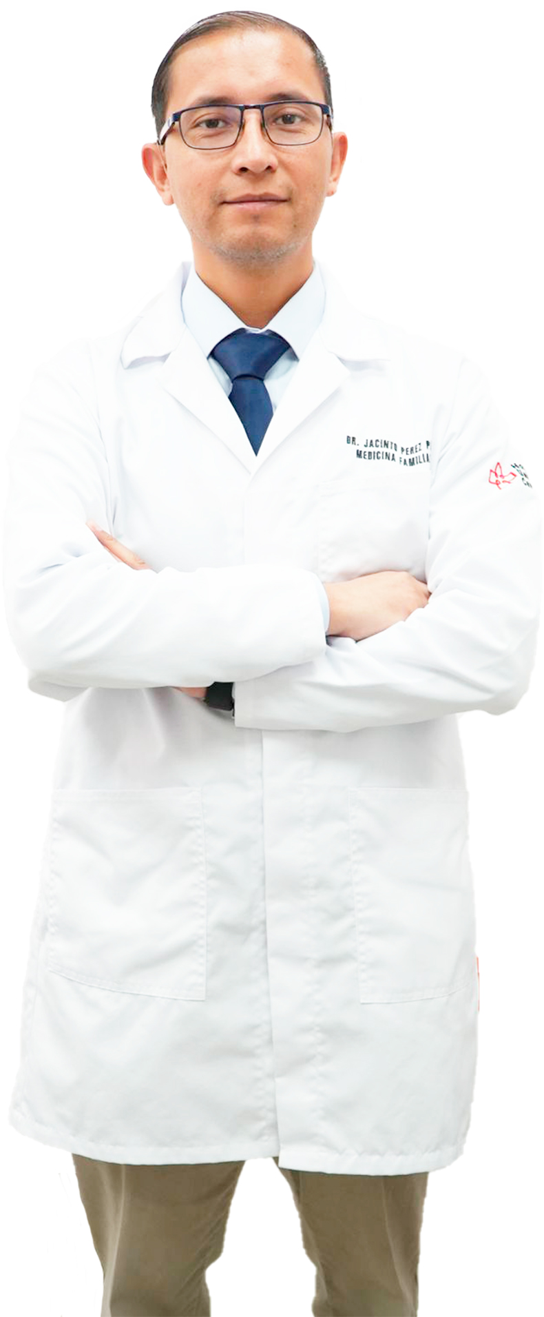 Foto del Dr. Jacinto Eugenio Pérez Ramírez, especialista en Medicina Familiar y Comunitaria