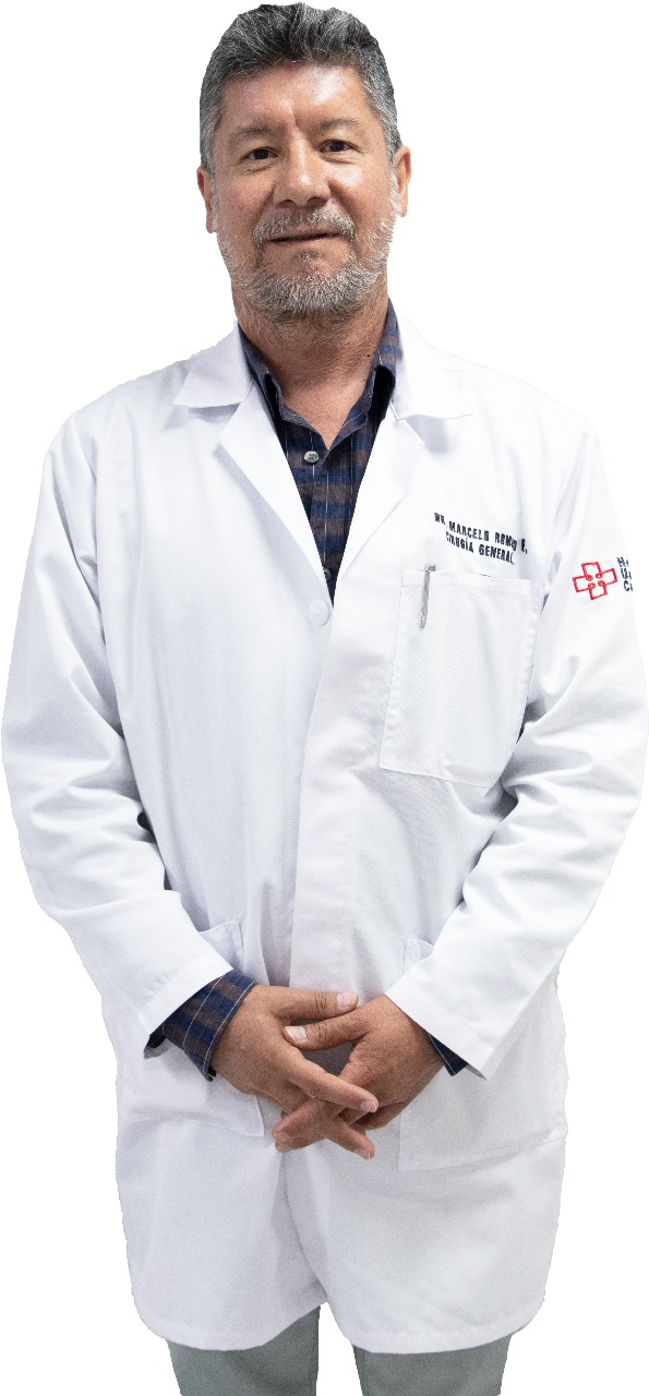 Foto del Dr. Marcelo Romero Fajardo, especialista en Cirugía General y Laparoscópica