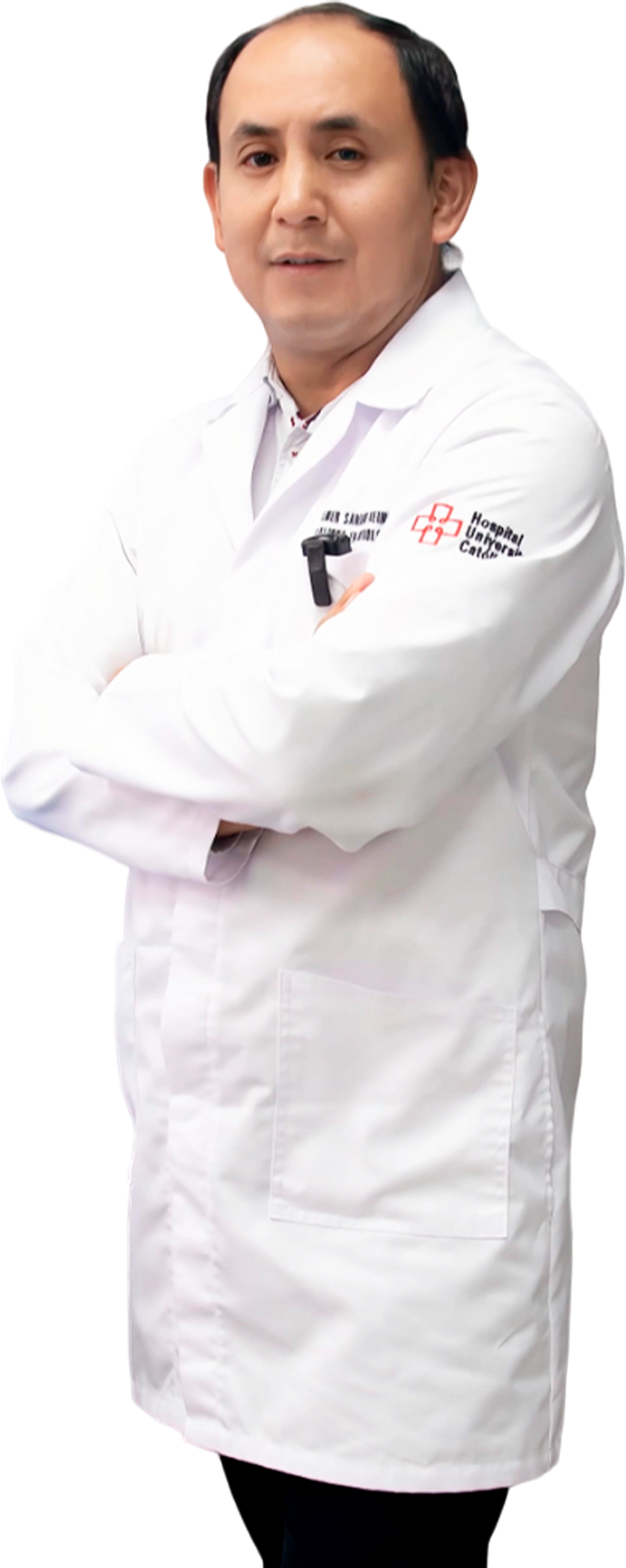 Foto del Dr. Wilmer Sanango, especialista en Nefrología