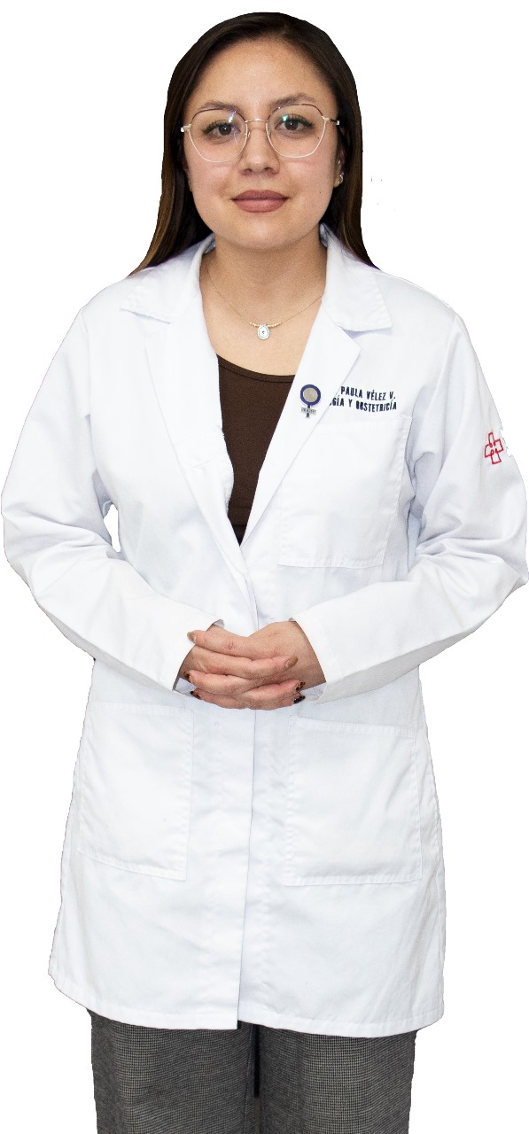 Foto de la Dra. Ana Paula Vélez Vintimilla, especialista en Ginecología y Obstetricia