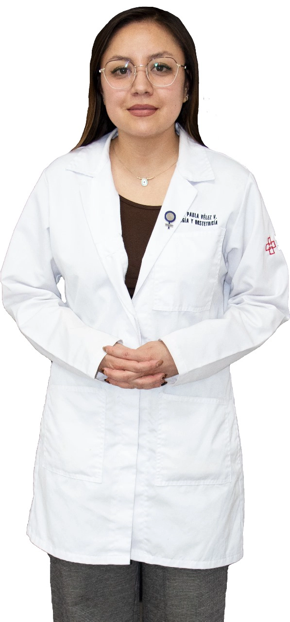 Foto de la Dra. Ana Paula Vélez Vintimilla, especialista en Ginecología y Obstetricia