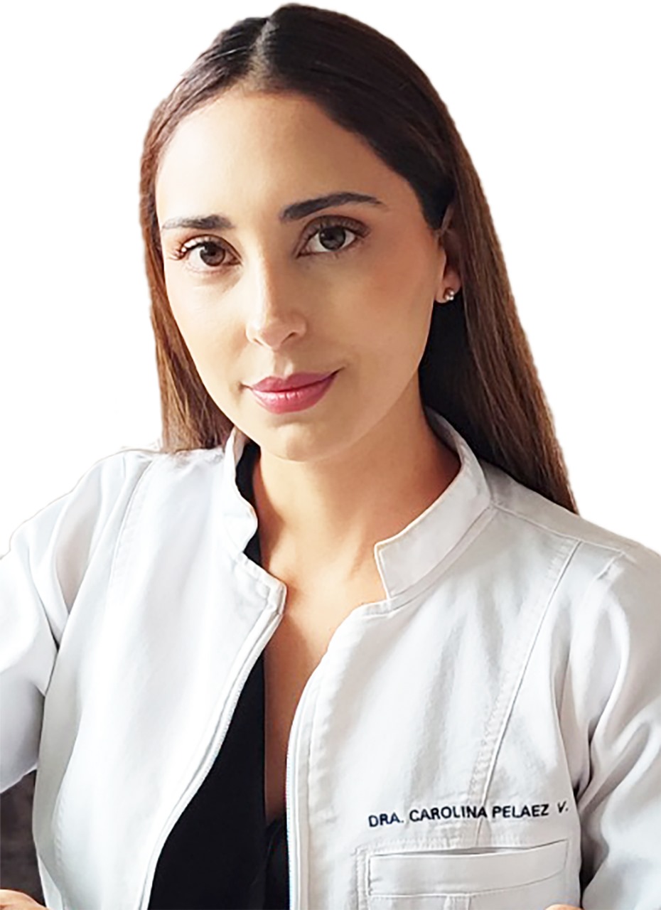 Foto de la Dra. Carolina Peláez Vélez, especialista en Dermatología