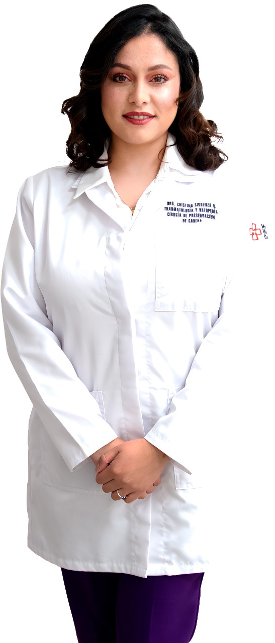 Foto de la Dra. Cristina Sigüenza Ortiz, especialista en Traumatología