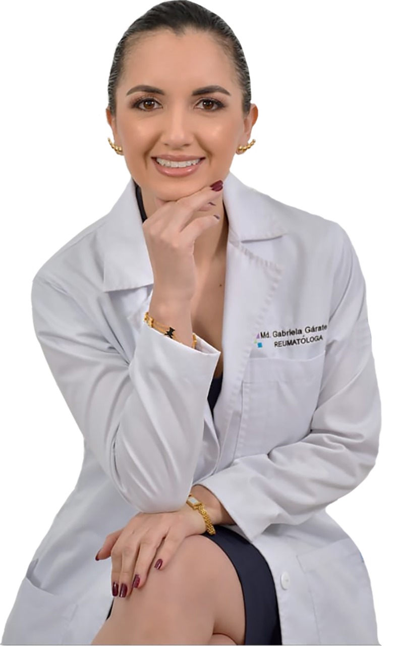 Foto de la Dra. Gabriela Gárate, especialista en Reumatología