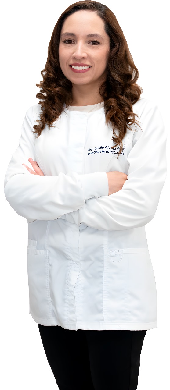 Foto de la Dra. Lucila Alvarado, especialista en Pediatría