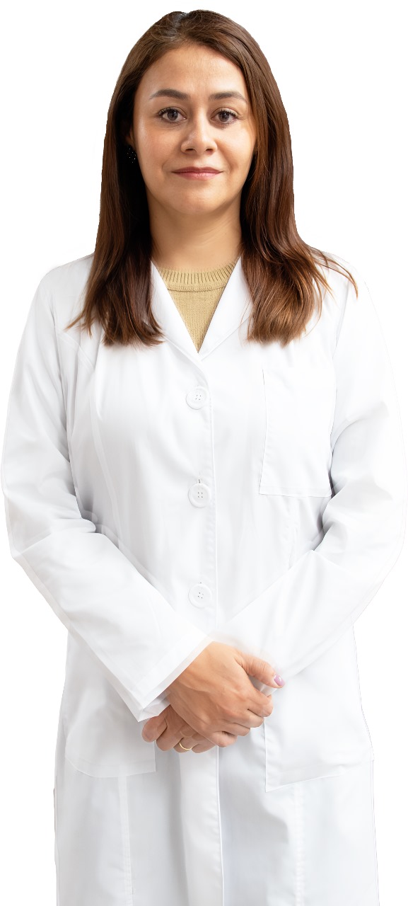 Foto de la Dra. Mónica Uyaguari R, especialista en Gastroenterología