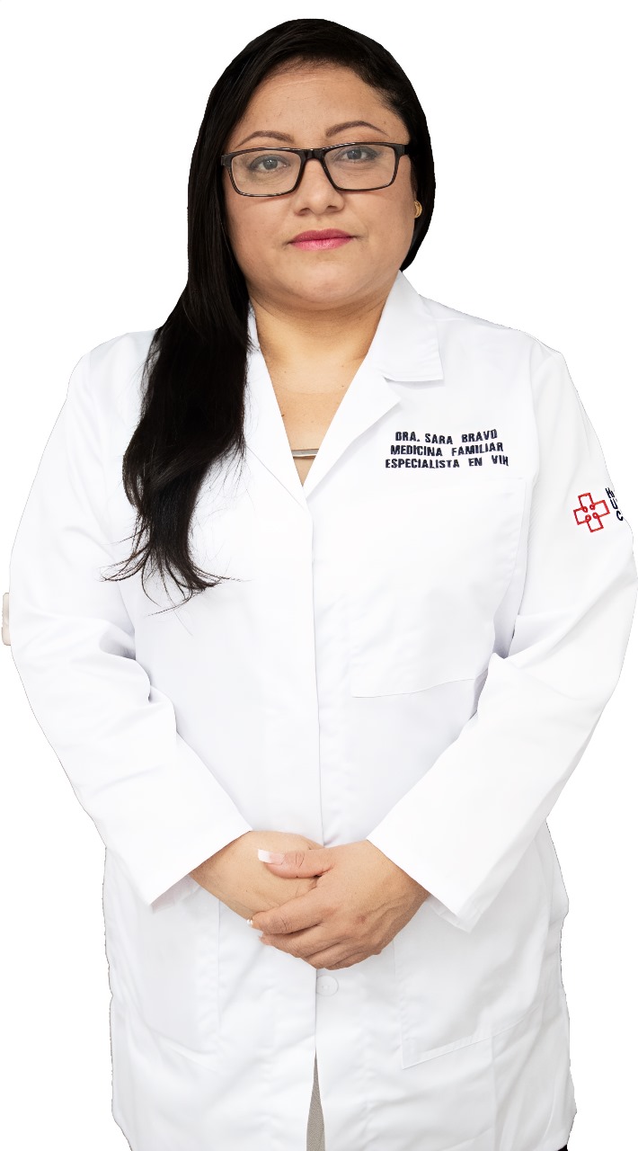 Foto de la Dra. Sara Elizabeth Bravo Salinas, especialista en Medicina Familiar